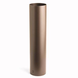 18" Bollard Mounting Kit Textured Architectural Bronze