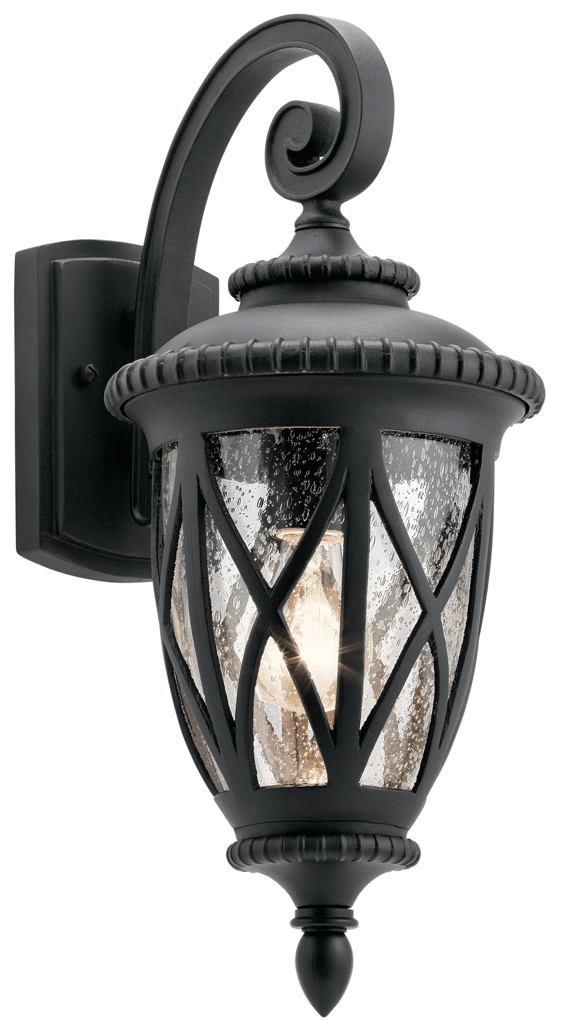 Admirals Cove™ 18.75" 1 Light Wall Light Textured Black