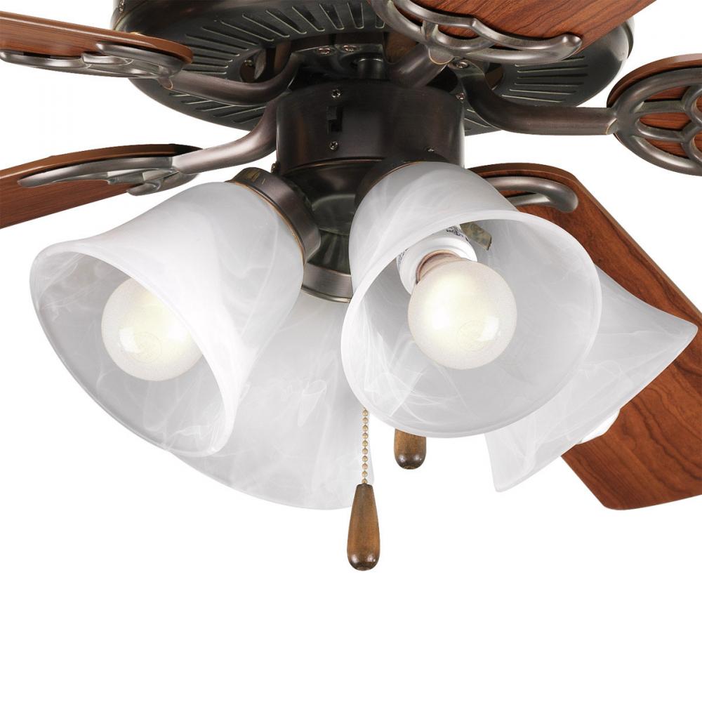 AirPro Collection Four-Light Ceiling Fan Light