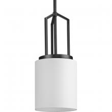 Progress P500410-31M - Goodwin Collection One-Light Matte Black Modern Farmhouse Pendant