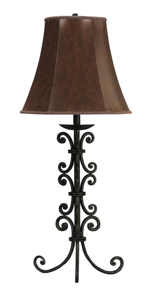 150W 3W HAND FORGED IRON TABLE LAMP