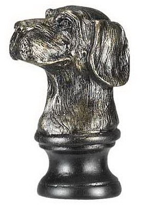 GOLDEN RETRIEVER RESIN FINIAL