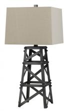 CAL Lighting BO-2683TB - 150W Tower Metal Table Lamp