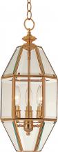 Maxim 61501CLPB - Bound Glass-Entry Foyer Pendant