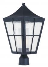 Maxim 85330CDFTBK - Revere 1-Light Outdoor Post