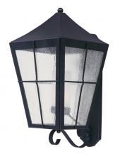 Maxim 85338CDFTBK - Revere 1-Light Outdoor Wall Lantern