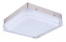 Maxim 87646CLWTSN - Illuminaire 9.25"SQ LED Flush Mount