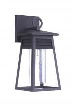 Craftmade ZA2704-TB - Becca 1 Light Small Outdoor Wall Lantern in Textured Black