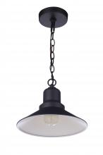 Craftmade ZA5401-MN - Singleton 1 Light 11" Outdoor Pendant in Midnight