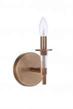 Craftmade 53261-SB - Tarryn 1 Light Wall Sconce in Satin Brass