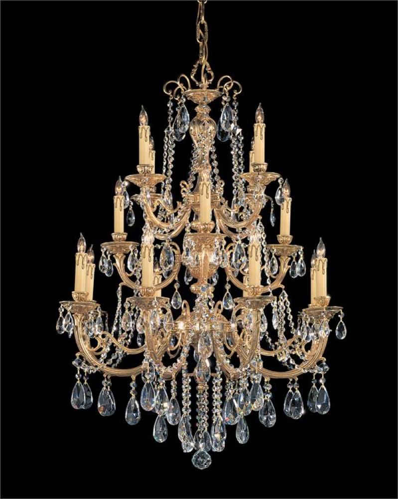 Etta 16 Light Clear Spectra Crystal Chandelier