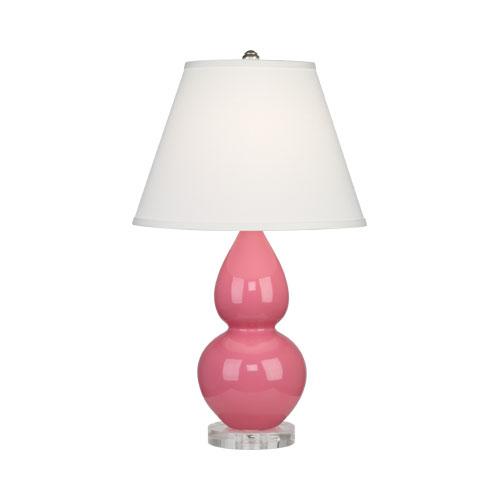 Schiaparelli Pink Small Double Gourd Accent Lamp