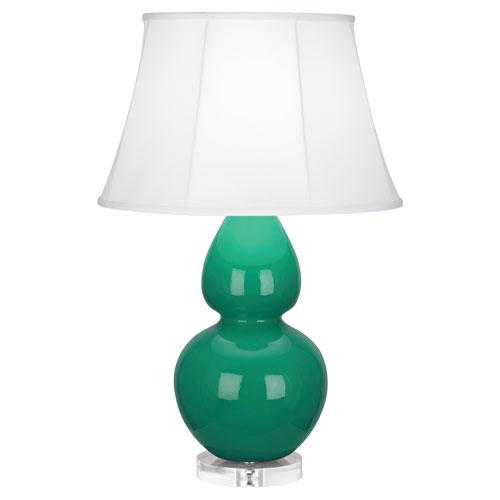 Emerald Double Gourd Table Lamp