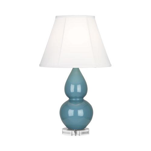 Steel Blue Small Double Gourd Accent Lamp