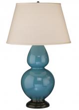  1752X - Peacock Double Gourd Table Lamp