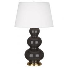 Robert Abbey CF40X - Coffee Triple Gourd Table Lamp