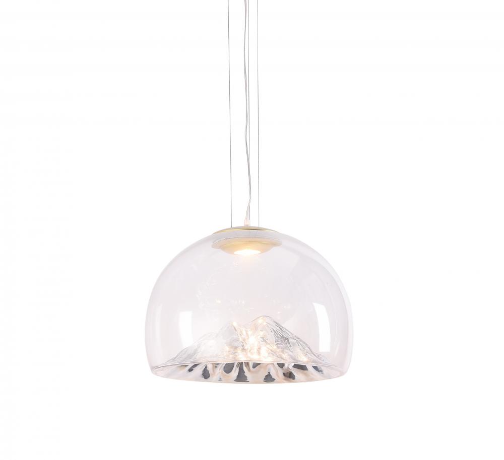 Single Pendant Lighting Silver