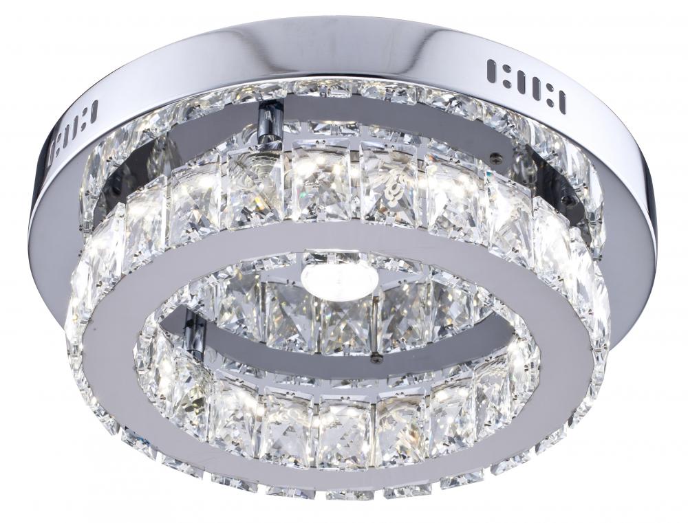 LED Flush Mount Chrome