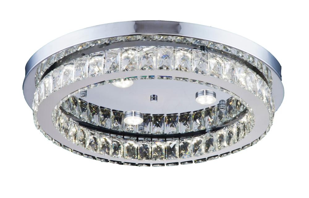 LED Flush Mount Chrome