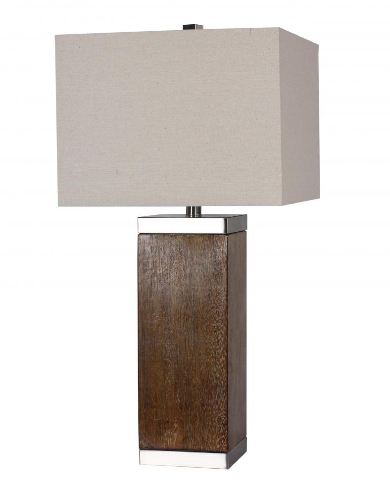 Table Lamp Brushed Nickel