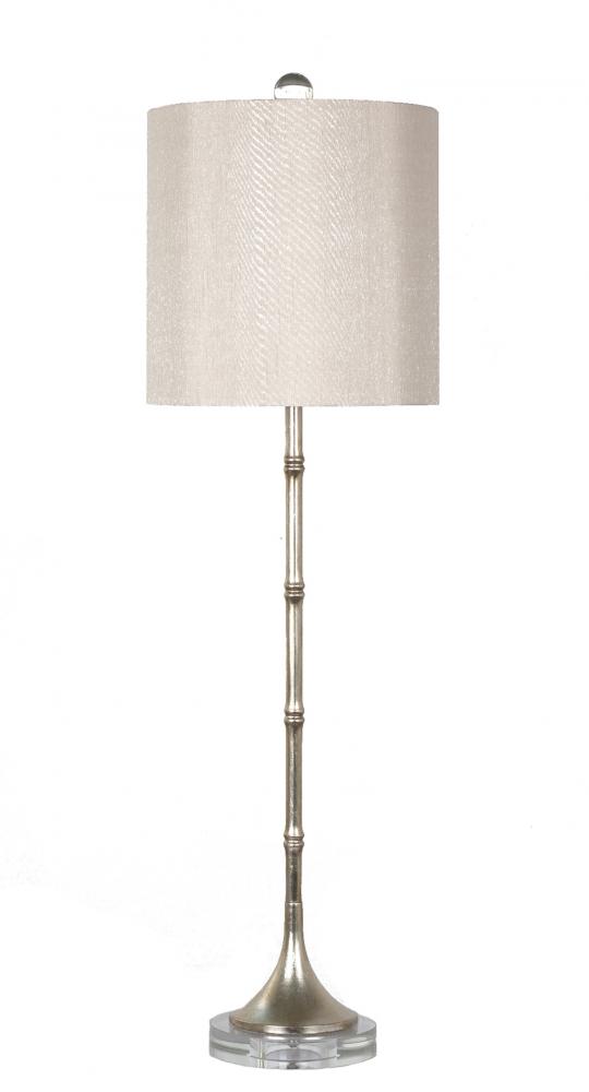 Table Lamp Antique Silver