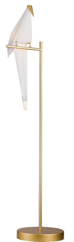 LED Floor Lamp Gold