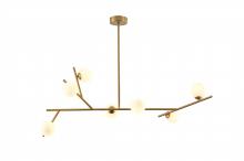 Bethel International DC07C41G - Chandelier  Steel & Glass