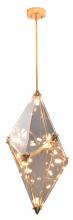 Bethel International DLS54C30SM - Chandelier Metal & Glass