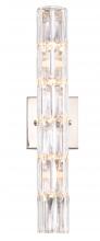 Bethel International MBC11031-450 - Wall Sconce Metal & Crystal