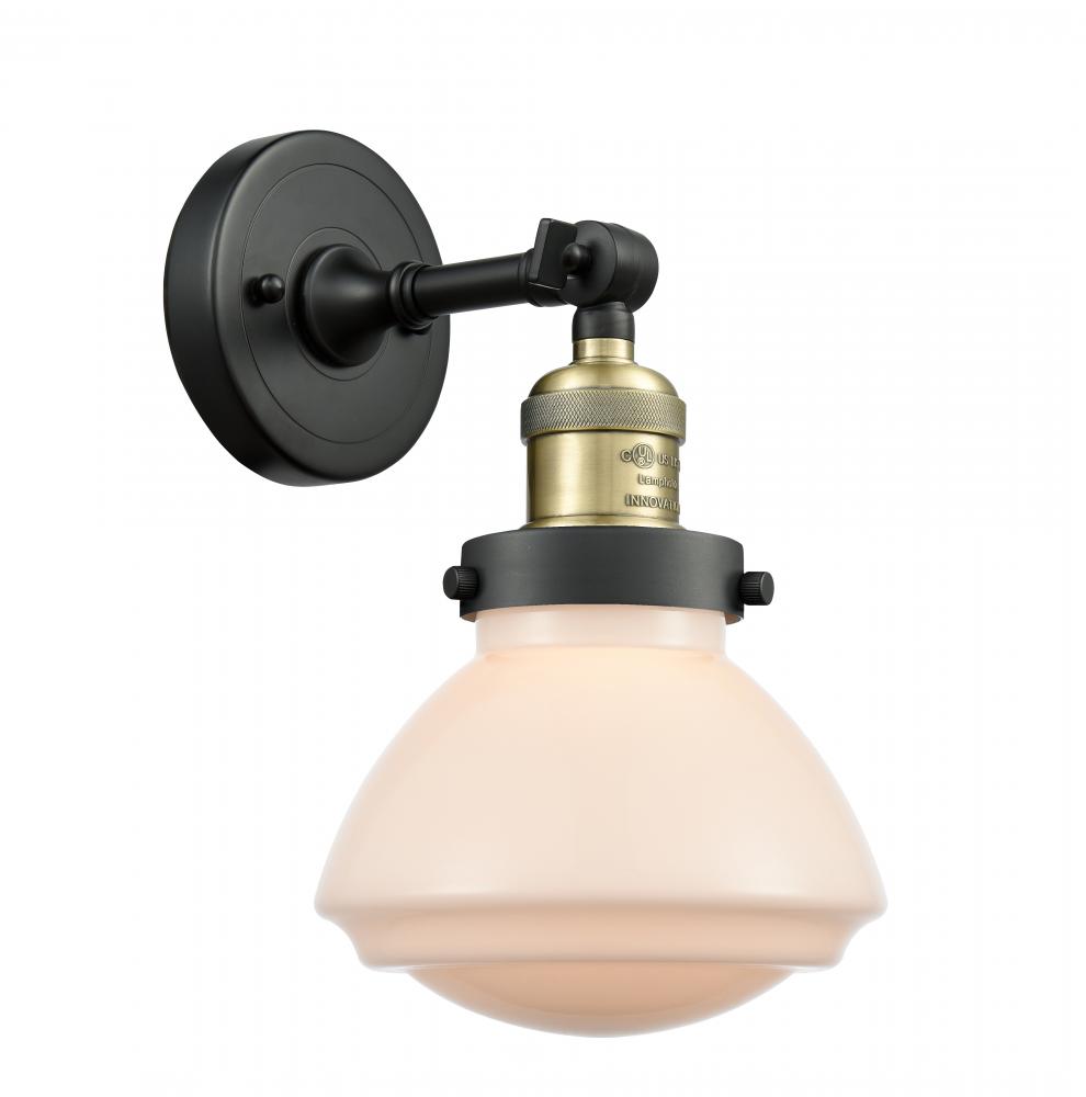 Olean - 1 Light - 7 inch - Black Antique Brass - Sconce