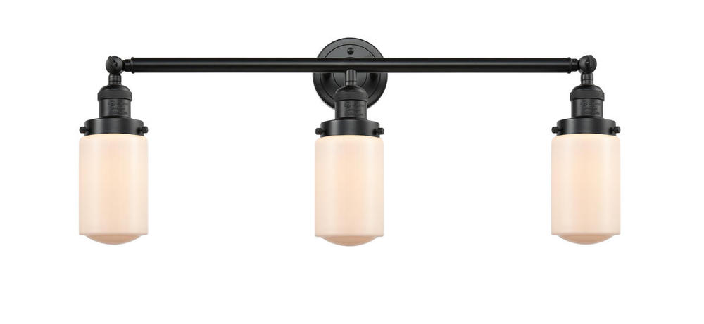 Dover - 3 Light - 31 inch - Oil Rubbed Bronze - Bath Vanity Light