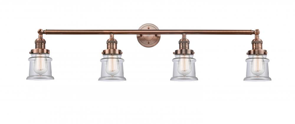 Small Canton 4 Light Bath Vanity Light