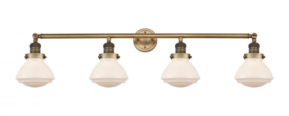 Olean - 4 Light - 43 inch - Brushed Brass - Bath Vanity Light