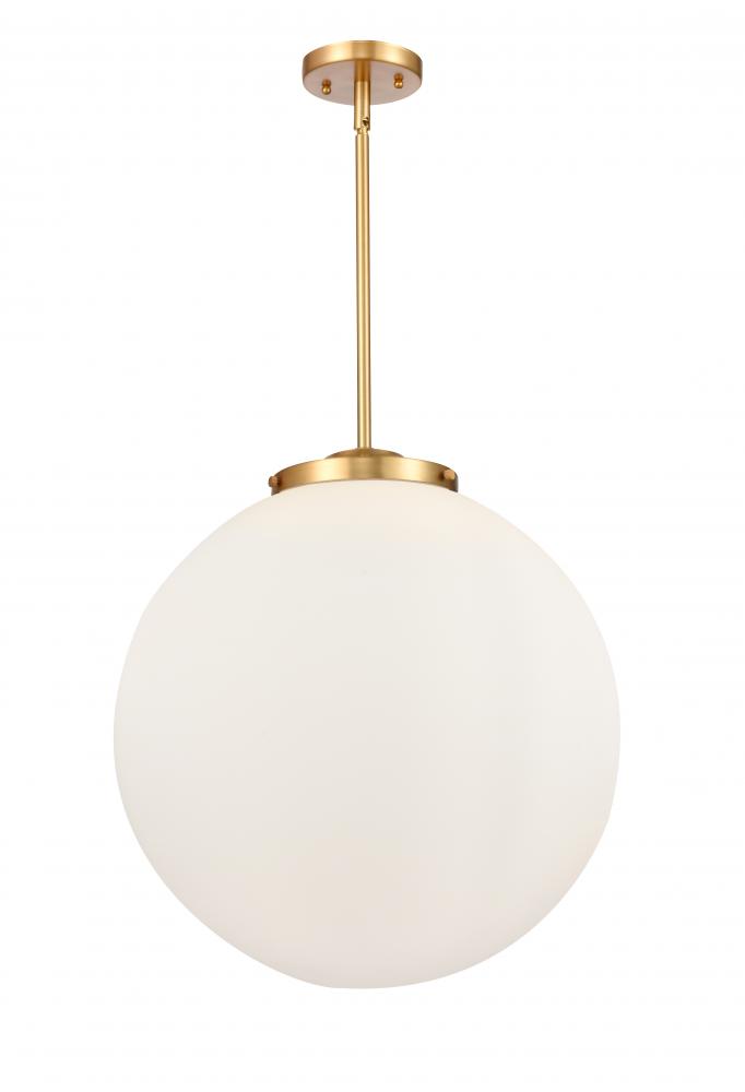 Beacon - 3 Light - 18 inch - Satin Gold - Cord hung - Pendant