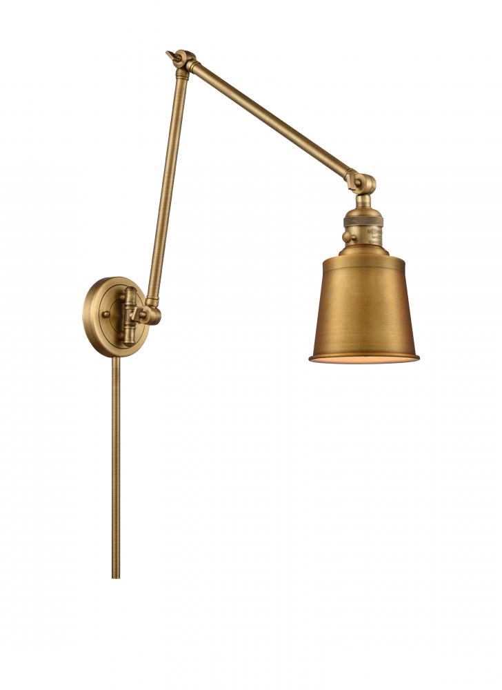 Addison - 1 Light - 8 inch - Brushed Brass - Swing Arm