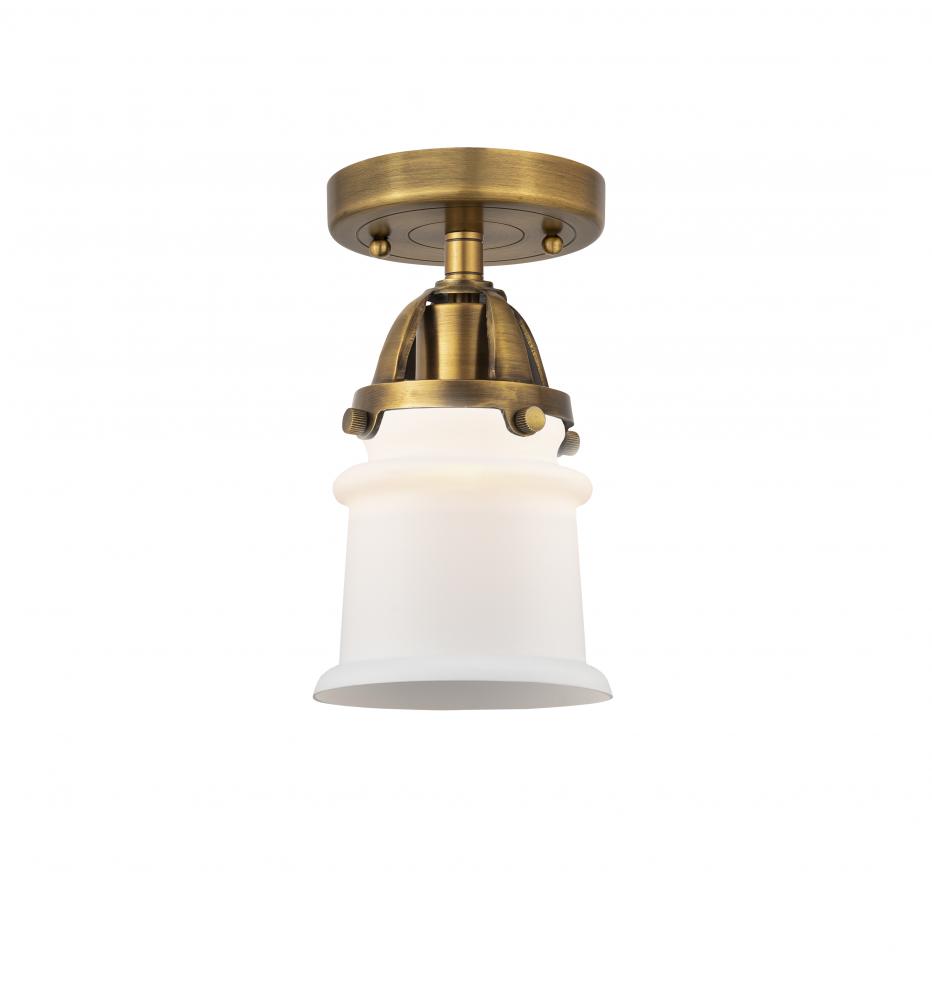 Canton - 1 Light - 5 inch - Brushed Brass - Semi-Flush Mount