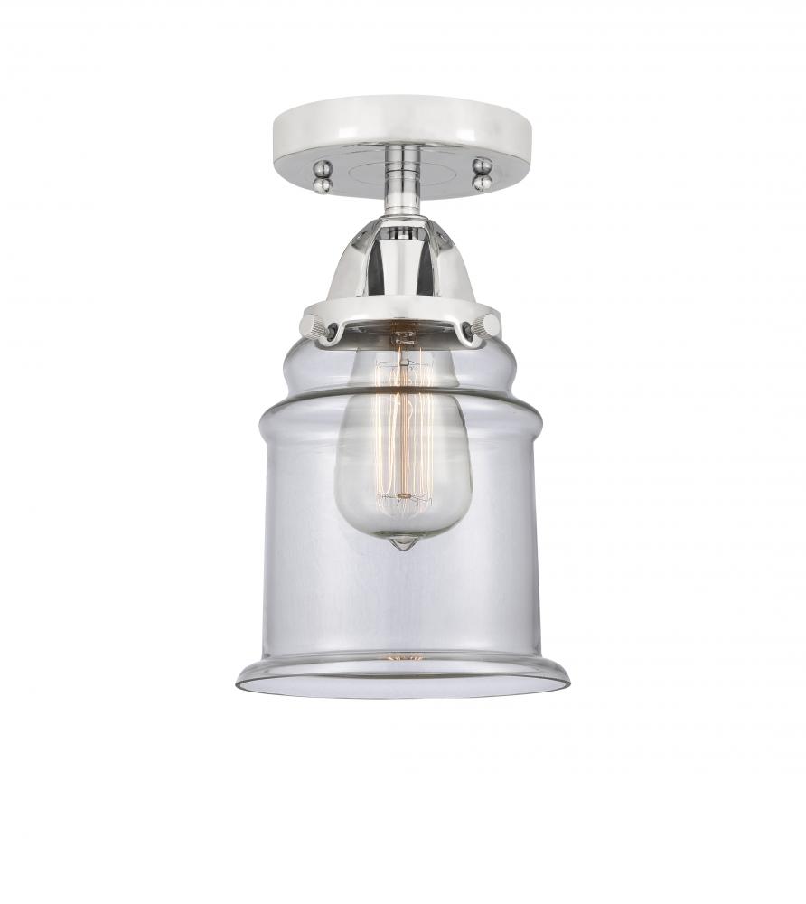 Canton - 1 Light - 6 inch - Polished Chrome - Semi-Flush Mount