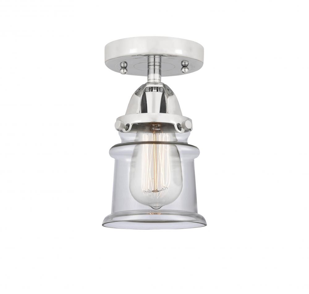 Canton - 1 Light - 5 inch - Polished Chrome - Semi-Flush Mount