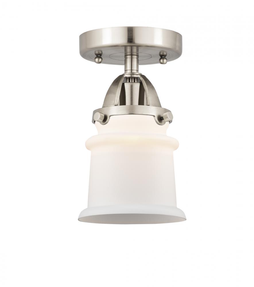 Canton - 1 Light - 5 inch - Brushed Satin Nickel - Semi-Flush Mount