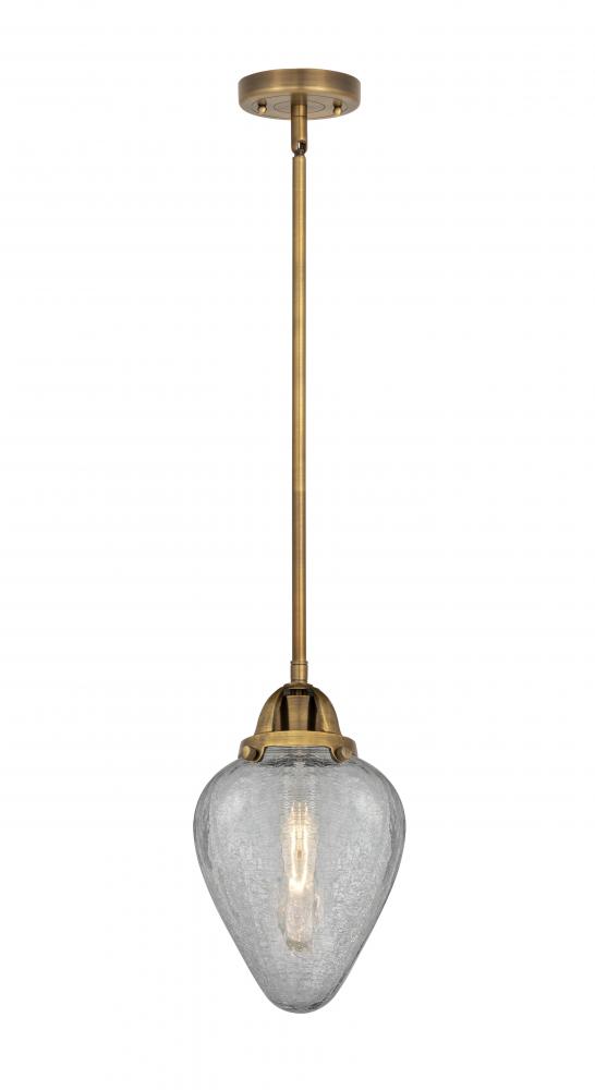 Geneseo - 1 Light - 7 inch - Brushed Brass - Cord hung - Mini Pendant