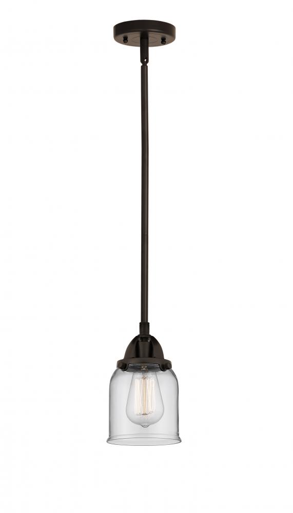 Bell - 1 Light - 5 inch - Oil Rubbed Bronze - Cord hung - Mini Pendant