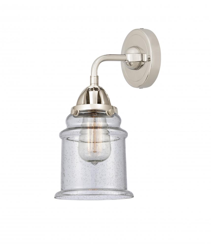 Canton - 1 Light - 6 inch - Polished Nickel - Sconce