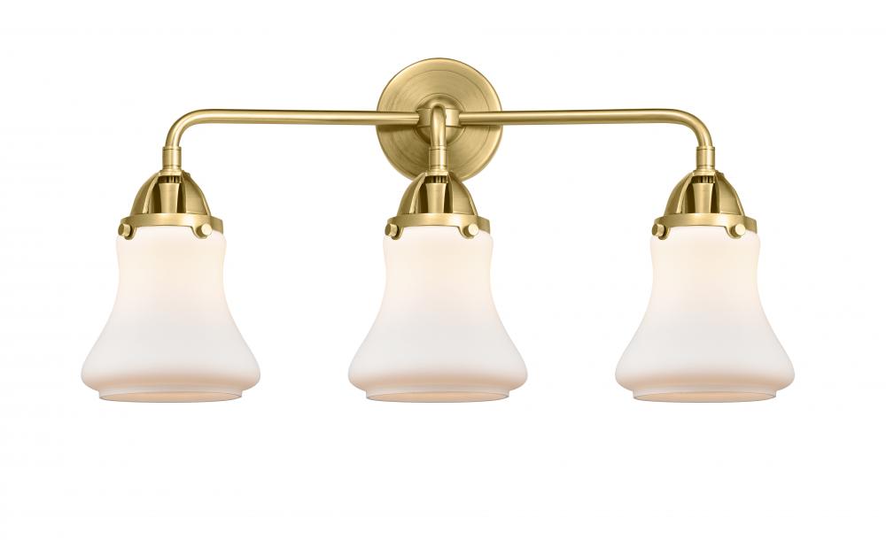 Bellmont - 3 Light - 24 inch - Satin Gold - Bath Vanity Light