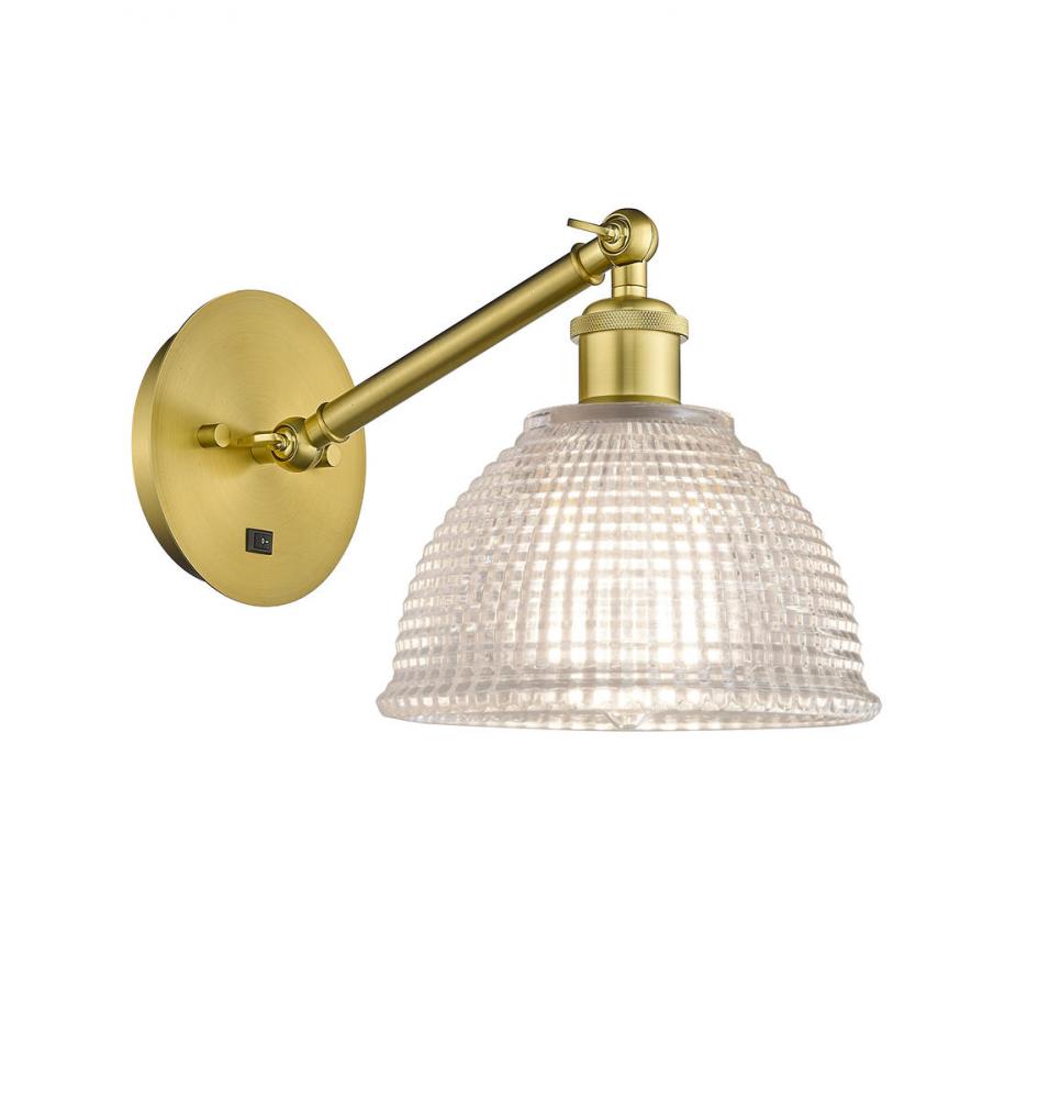 Arietta - 1 Light - 8 inch - Satin Gold - Sconce