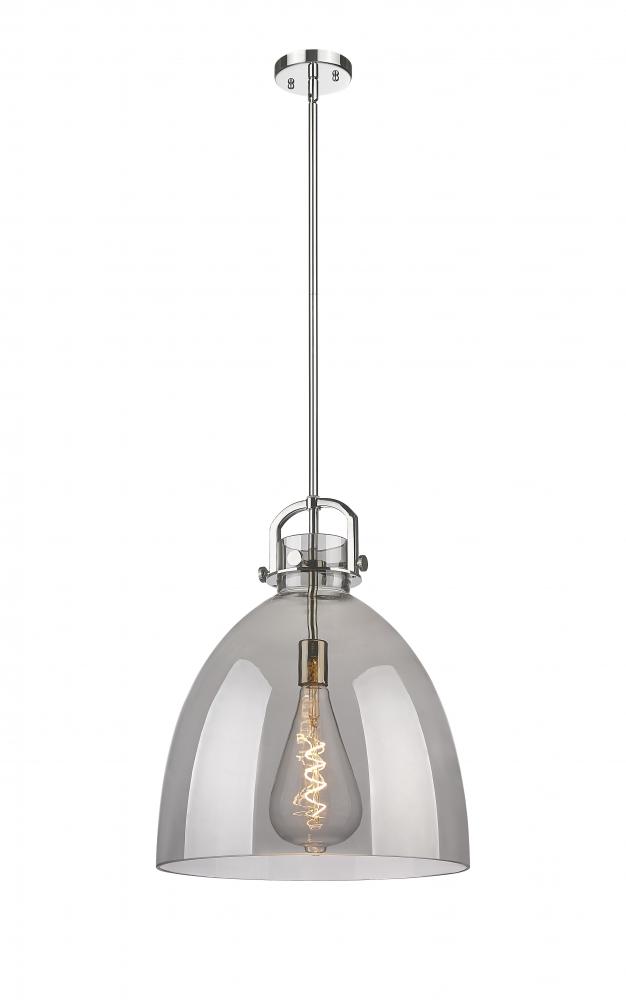 Newton Bell - 1 Light - 16 inch - Polished Nickel - Pendant