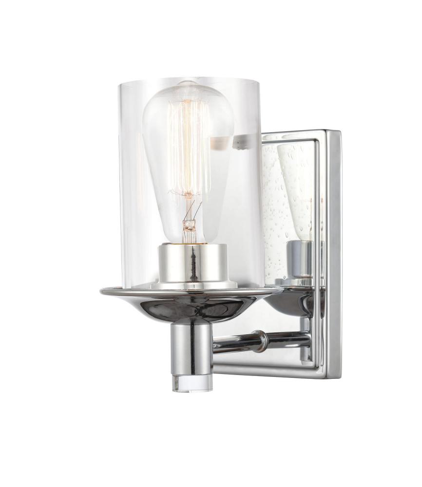 Manhattan - 1 Light - 5 inch - Polished Chrome - Bath Vanity Light