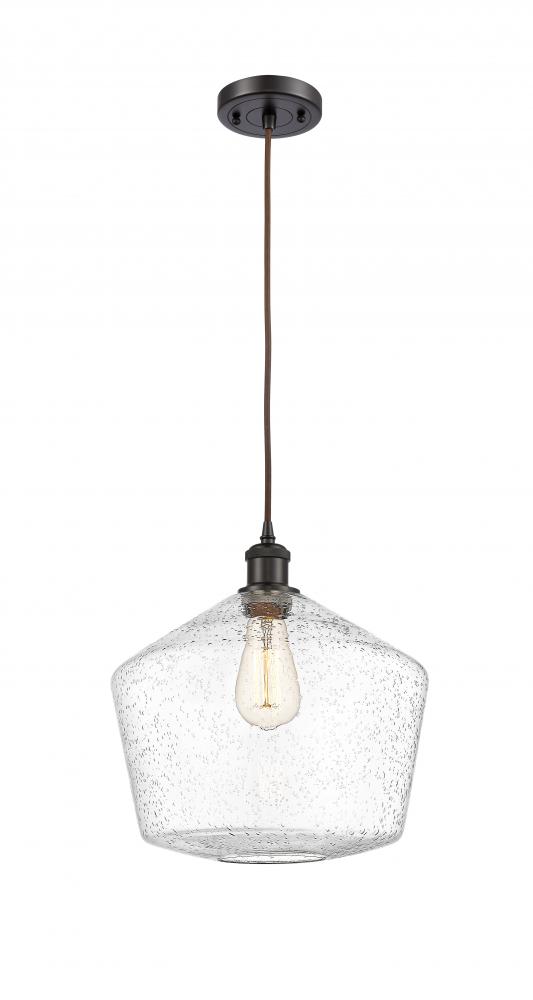 Cindyrella - 1 Light - 12 inch - Oil Rubbed Bronze - Cord hung - Mini Pendant