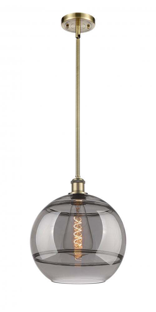 Rochester - 1 Light - 12 inch - Antique Brass - Mini Pendant