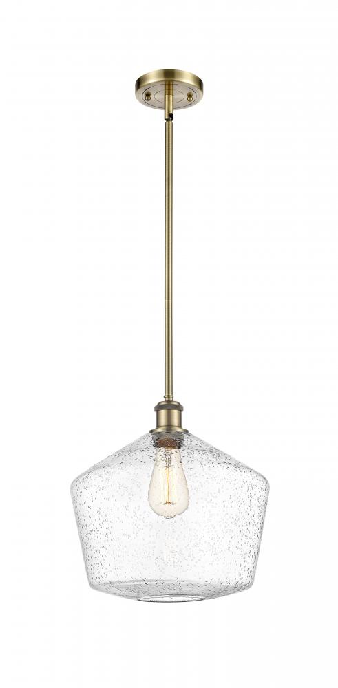 Cindyrella - 1 Light - 12 inch - Antique Brass - Mini Pendant