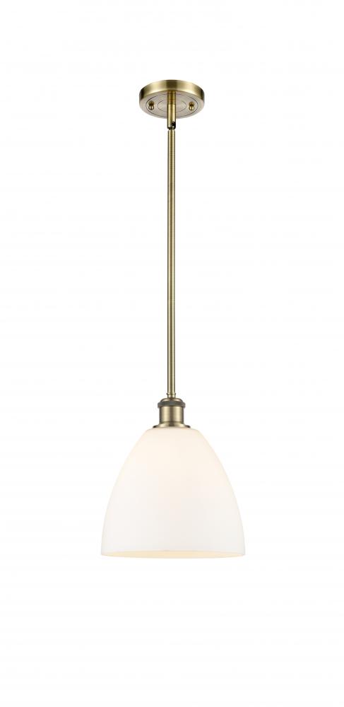 Bristol - 1 Light - 9 inch - Antique Brass - Mini Pendant